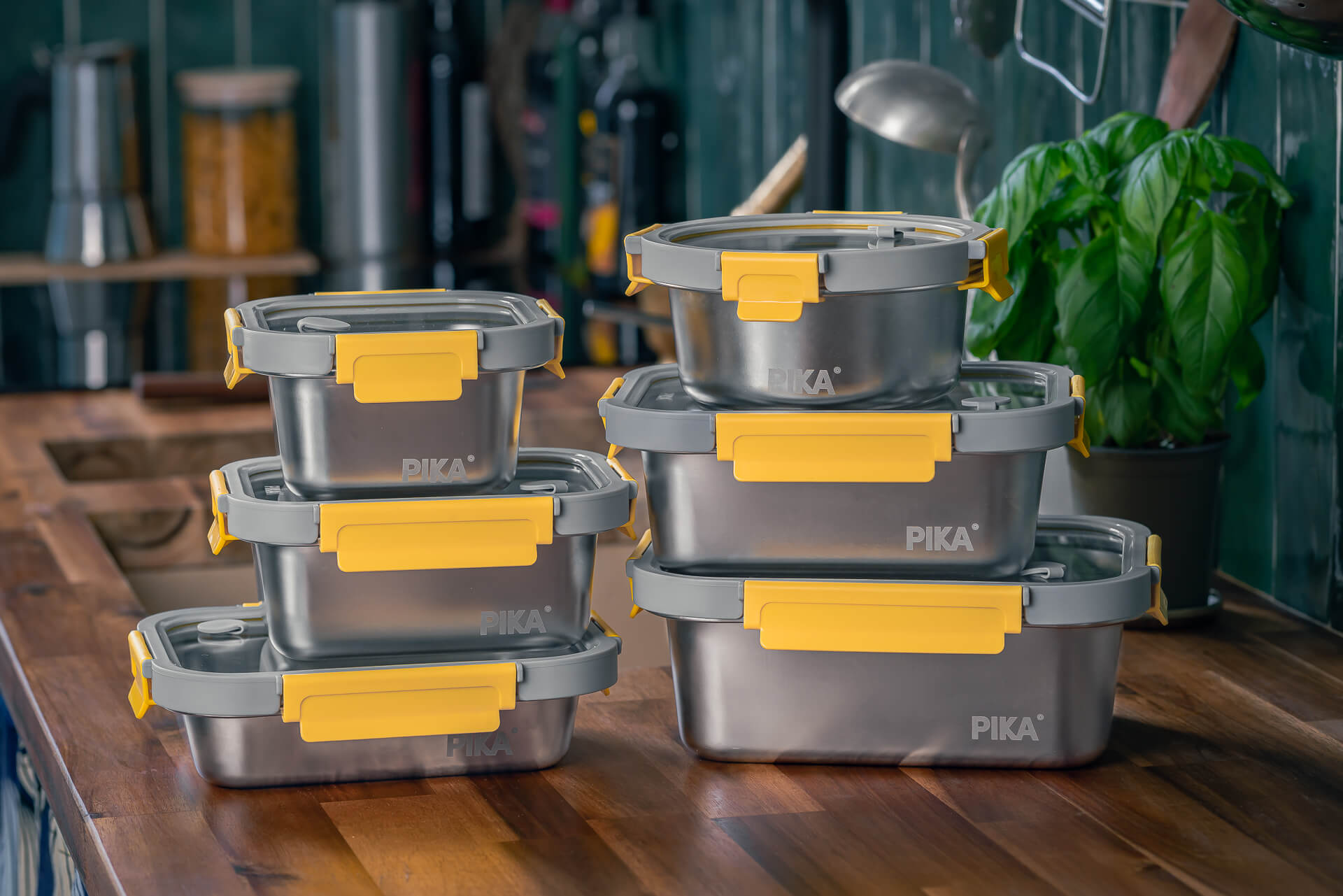 Pojemniki ze stali nierdzewnej do mrożenia PIKA