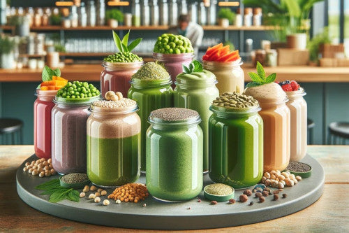 Koktajle białkowe dla wegan