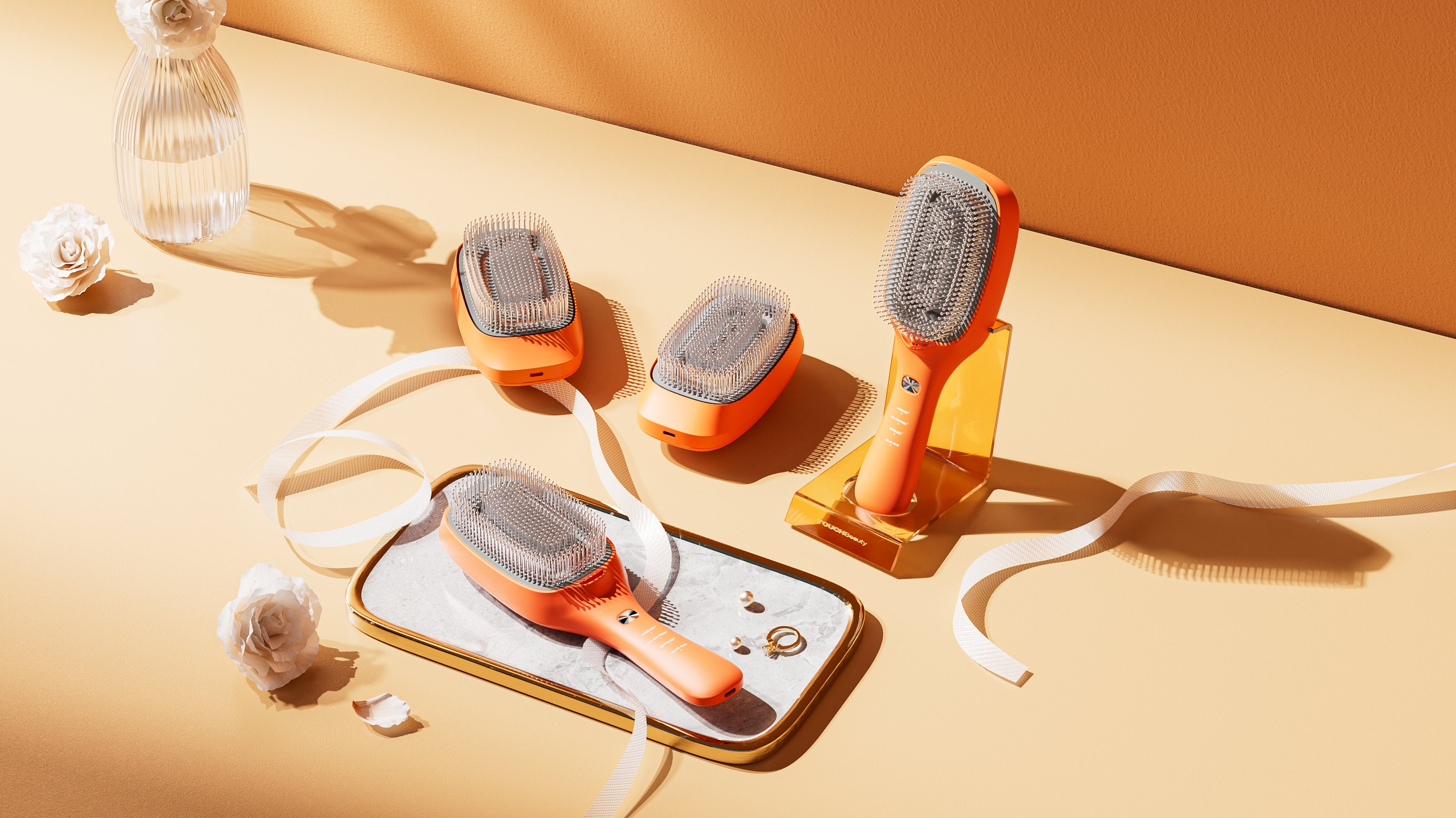 różne wersję szczotek touchbeauty 