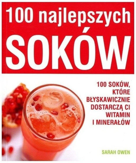 Książka 100 najlepszych soków